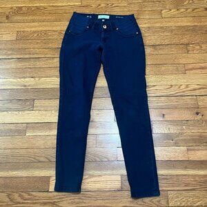 DL1961 Womens Emma Power Leggings Skinny Jeans Blue Size 27 Dark Wash Blue Denim